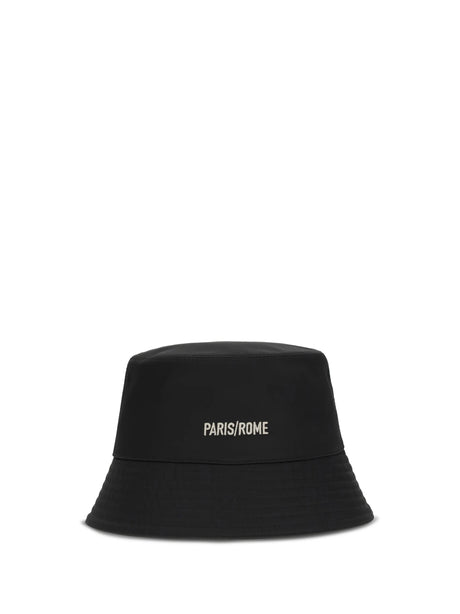 Valentino Garavani Chez Valentino Bucket Hat - Black/Burro