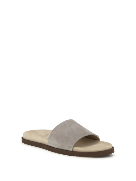 Brunello Cucinelli Slide Sandals - 7972+6636