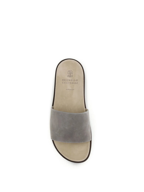Brunello Cucinelli Slide Sandals - 7972+6636