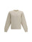 Saint Laurent Sweatshirt with embroidered Cassandre logo - Maize