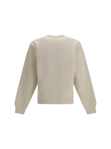 Saint Laurent Sweatshirt with embroidered Cassandre logo - Maize