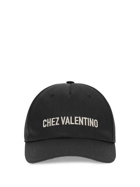 Valentino Garavani Chez Valentino Baseball Hat - Black/Burro