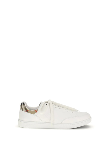 Burberry Low-Top Sneakers - P. White/Sand Ip Chk