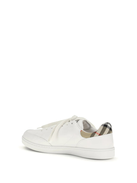 Burberry Low-Top Sneakers - P. White/Sand Ip Chk