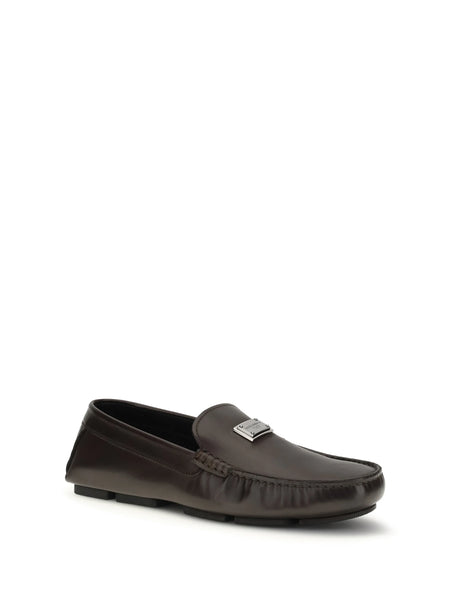 Dolce & Gabbana DG Driver Loafers - Moro 3