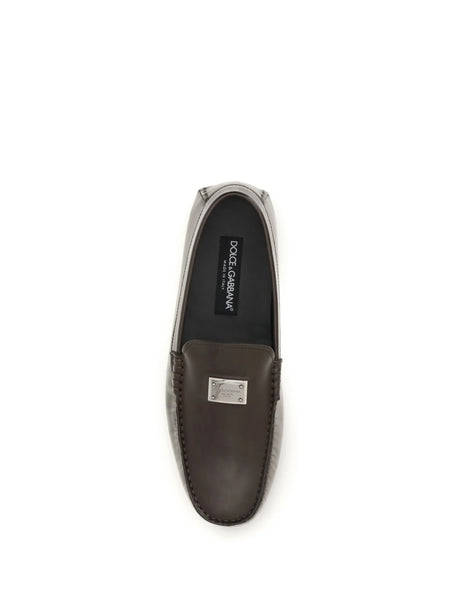 Dolce & Gabbana DG Driver Loafers - Moro 3