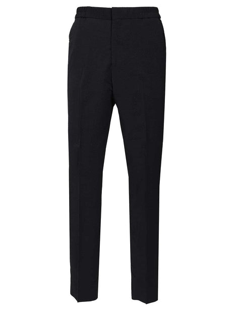 Paul Smith Slim Fit Stretch Wool Trousers - Blue