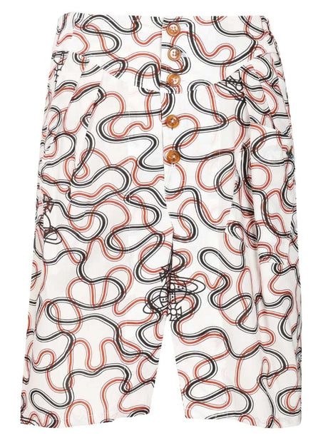 Vivienne Westwood Bermuda Romario - White