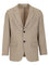 Emporio Armani Single-Breasted Jacket In Technical Seersucker Fabric - Beige