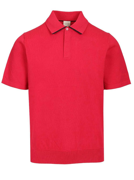 Paul Smith Organic Cotton Polo Shirt - Rose
