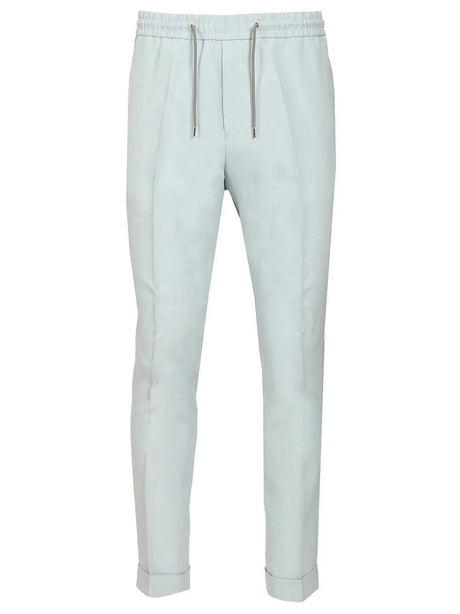 Paul Smith Slim Fit Wool Trousers - Sky Blue
