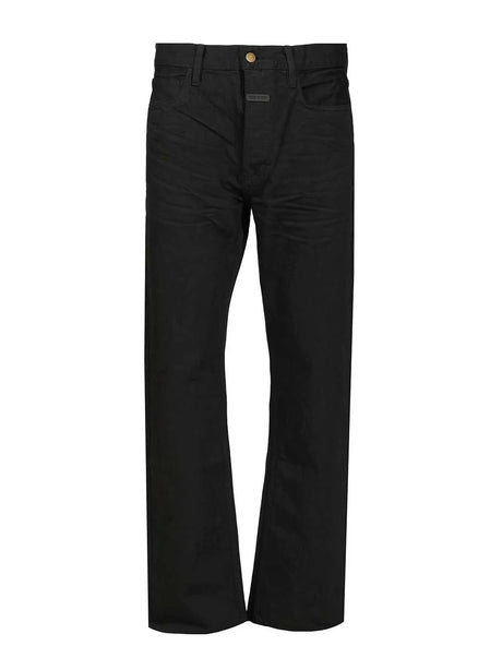 Fear Of God Straight Jeans - Black