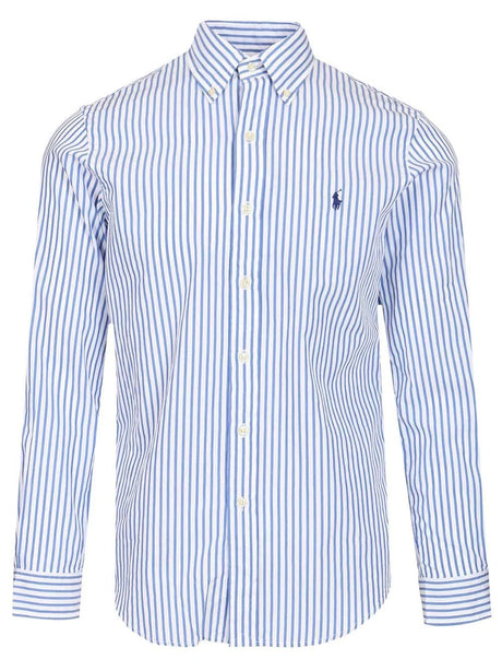 Polo Ralph Lauren Custom-Fit Striped Poplin Shirt - Multi