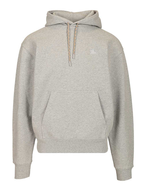 Burberry Cotton Hoodie - Grey