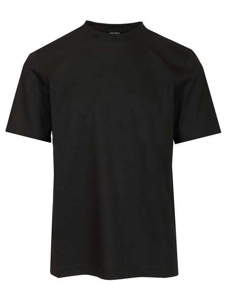 Zegna Cotton T-Shirt - Black