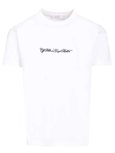 Off-White T-Shirt Scrip Arrow