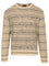 Emporio Armani Crew Neck Sweater In Cotton Blend - Multi