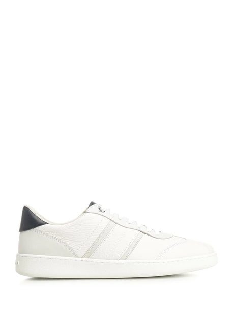 Ferragamo Achille Leather Sneaker - White