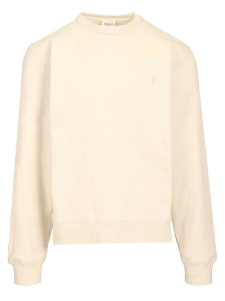 Saint Laurent Cassandre Sweatshirt - White