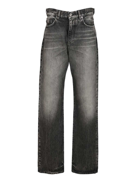 Versace Loose Jeans - Grey