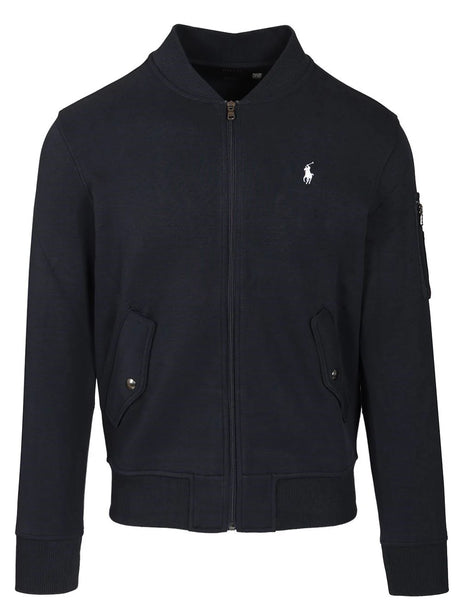 Polo Ralph Lauren Double Knit Bomber Jacket - Blue