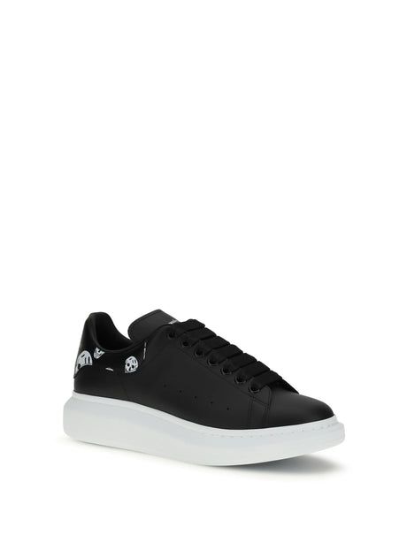 Alexander Mcqueen Oversize Sneakers - Black/White