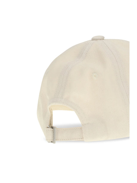 Jacquemus La Casquette Gadjo Baseball Cap - Off-White