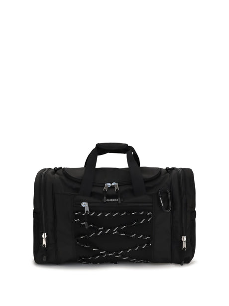 Balenciaga Hyke Gym Shoulder Bag - Black/White