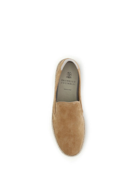 Brunello Cucinelli Suede Sneakers - Siena+Lamb