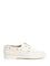 Valentino Garavani White Leather Boat Loafer