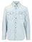 Bottega Veneta Extra Bleach Denim Overshirt - Sky Blue
