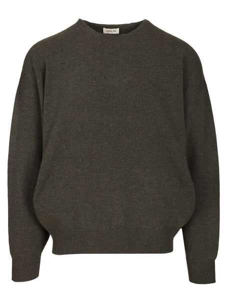 Fear Of God Crew Neck Sweater - Green