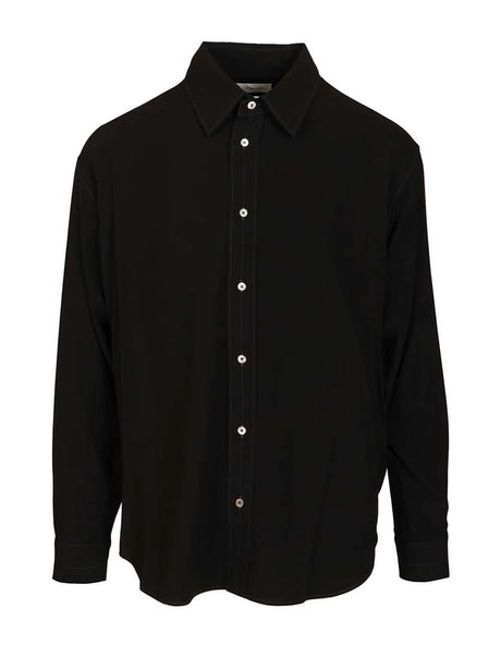 Lemaire Relaxed Shirt - Black