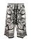Dolce & Gabbana Majolica Print Silk Bermuda Shorts - Black