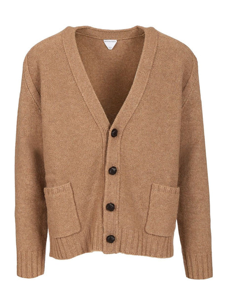 Bottega Veneta Wool Cardigan - Beige