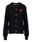 Comme Des Garcons Play Wool Cardigan - Blue