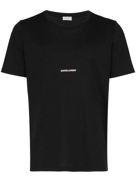 Saint Laurent Jersey T-Shirt - Black