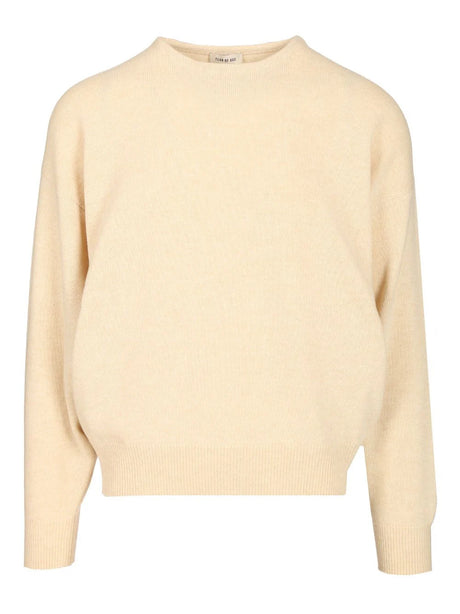 Fear Of God Crew Neck Sweater - White