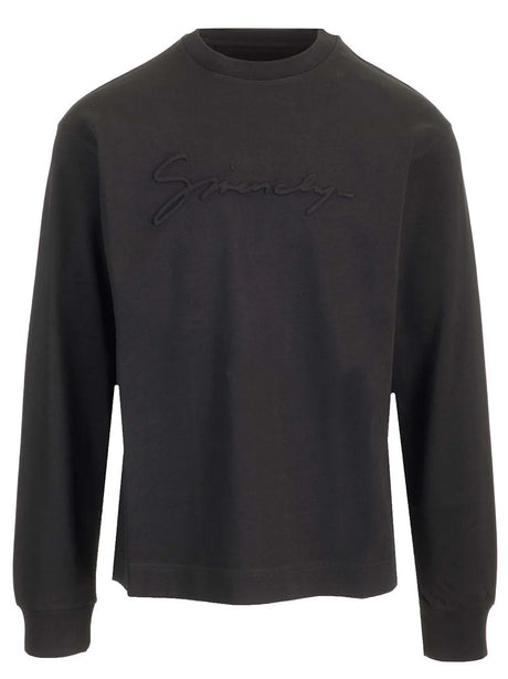 Givenchy Long Sleeve T-Shirt - Black