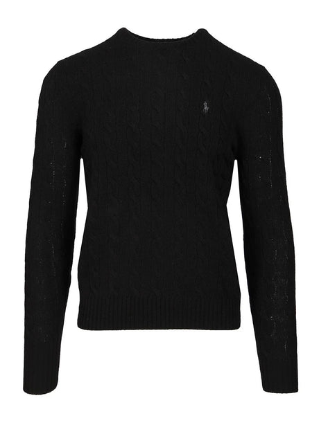 Polo Ralph Lauren Cable Knit Sweater - Black