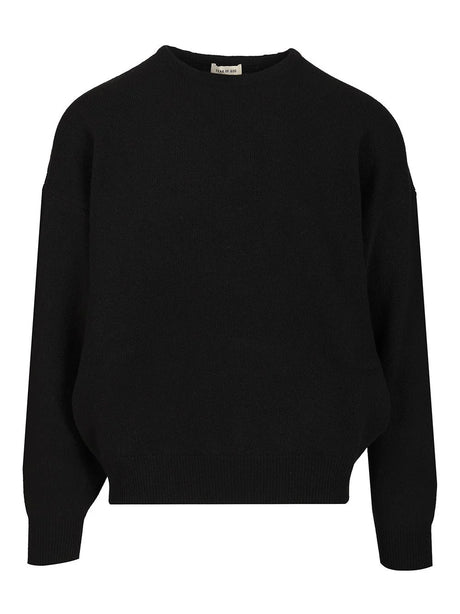 Fear Of God Crew Neck Sweater - Black