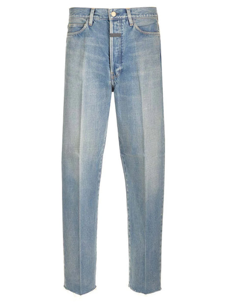 Fear Of God Relaxed 5 Pocket Jeans - Sky Blue