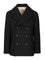 Valentino Garavani Wool Pea Coat - Blue