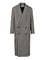 Loewe Double-Breasted Wool Blend Coat - Grey