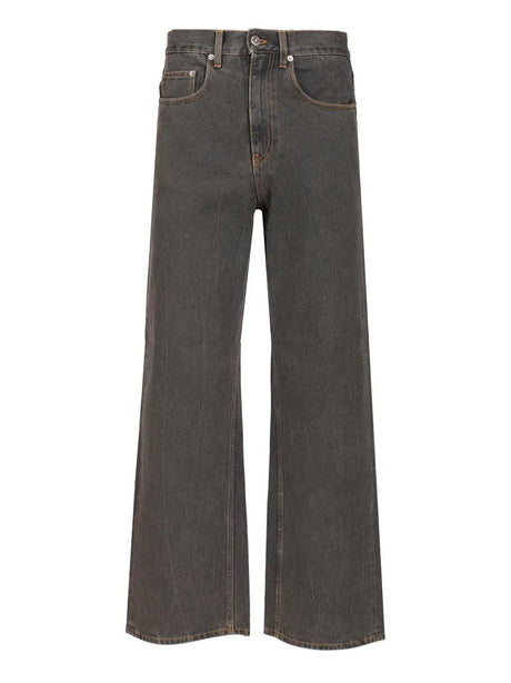 Golden Goose Wide Leg Jeans - Grey