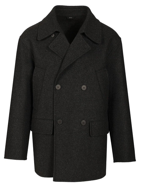 Fendi Wool Caban - Grey