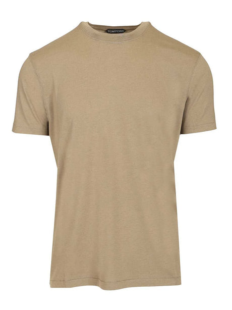 Tom Ford Crew Neck T-Shirt - Green