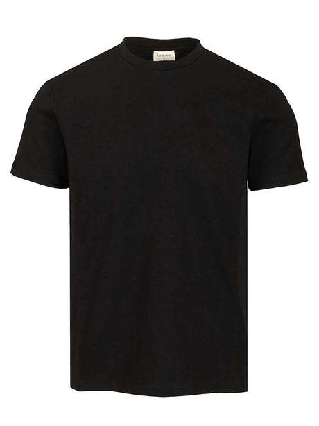 Saint Laurent Round Neck T-Shirt - Black