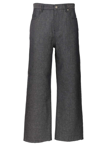 Fendi 5-Pocket Jeans - Blue
