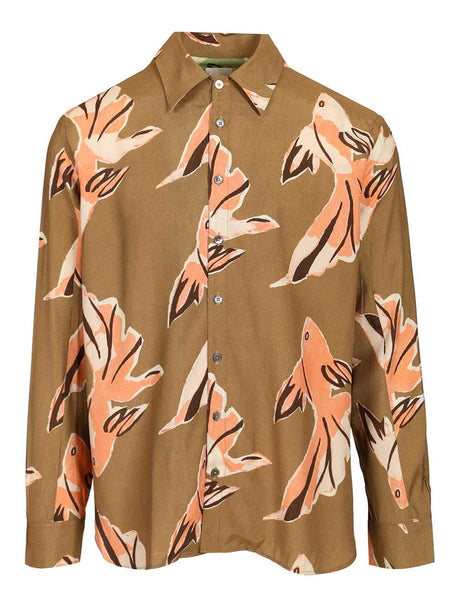 Paul Smith Viscose Shirt - Green